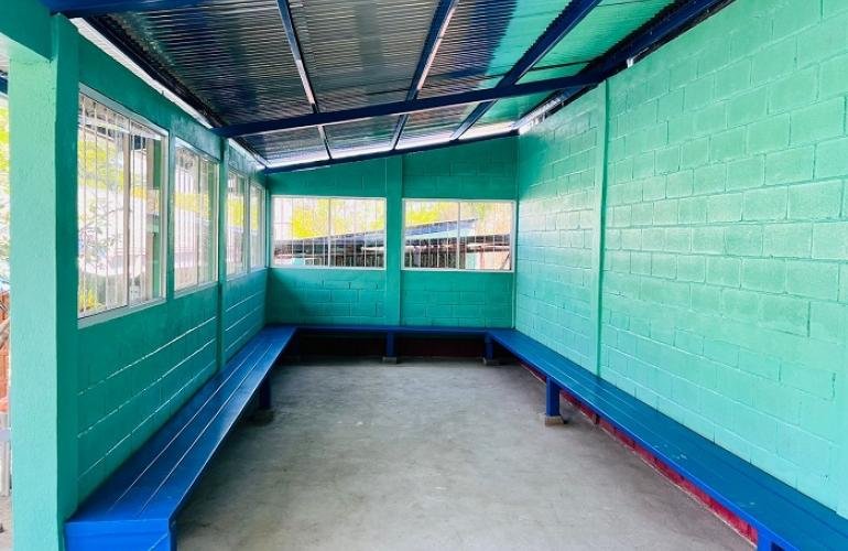 Fachada interior del Centro Oftalmológico Carlos Fonseca Matagalpa