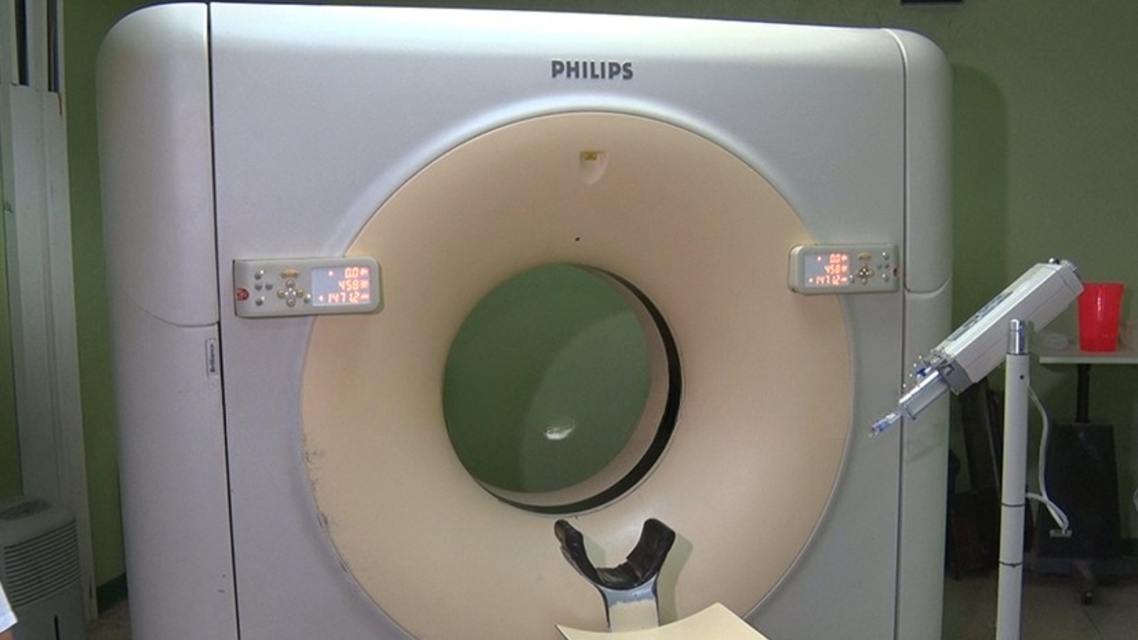 Tomógrafo en el Hospital Lennin Fonseca